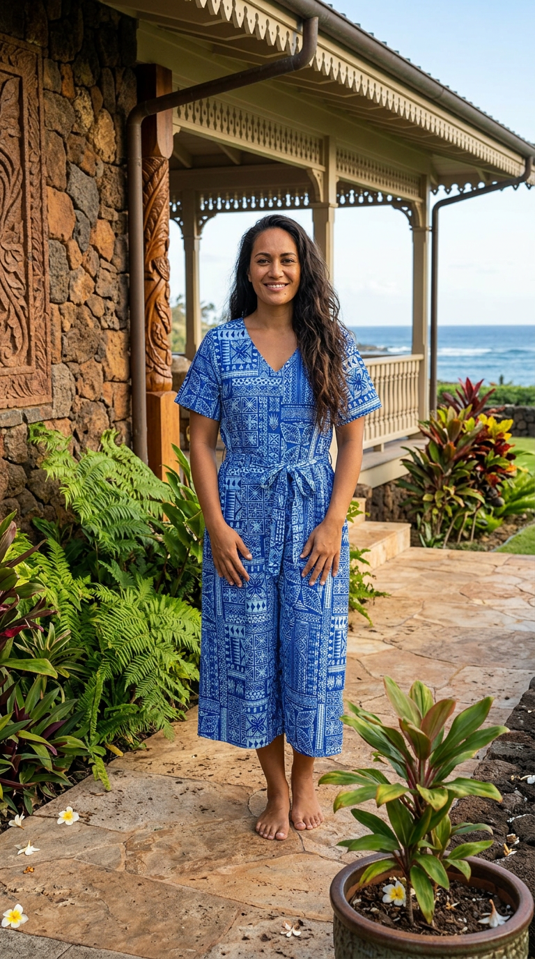 Tapa Ladies Dress