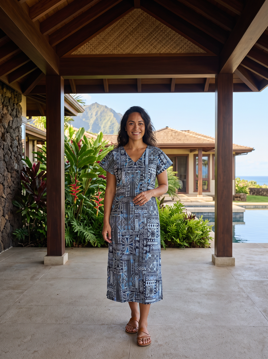 Tapa Ladies Dress