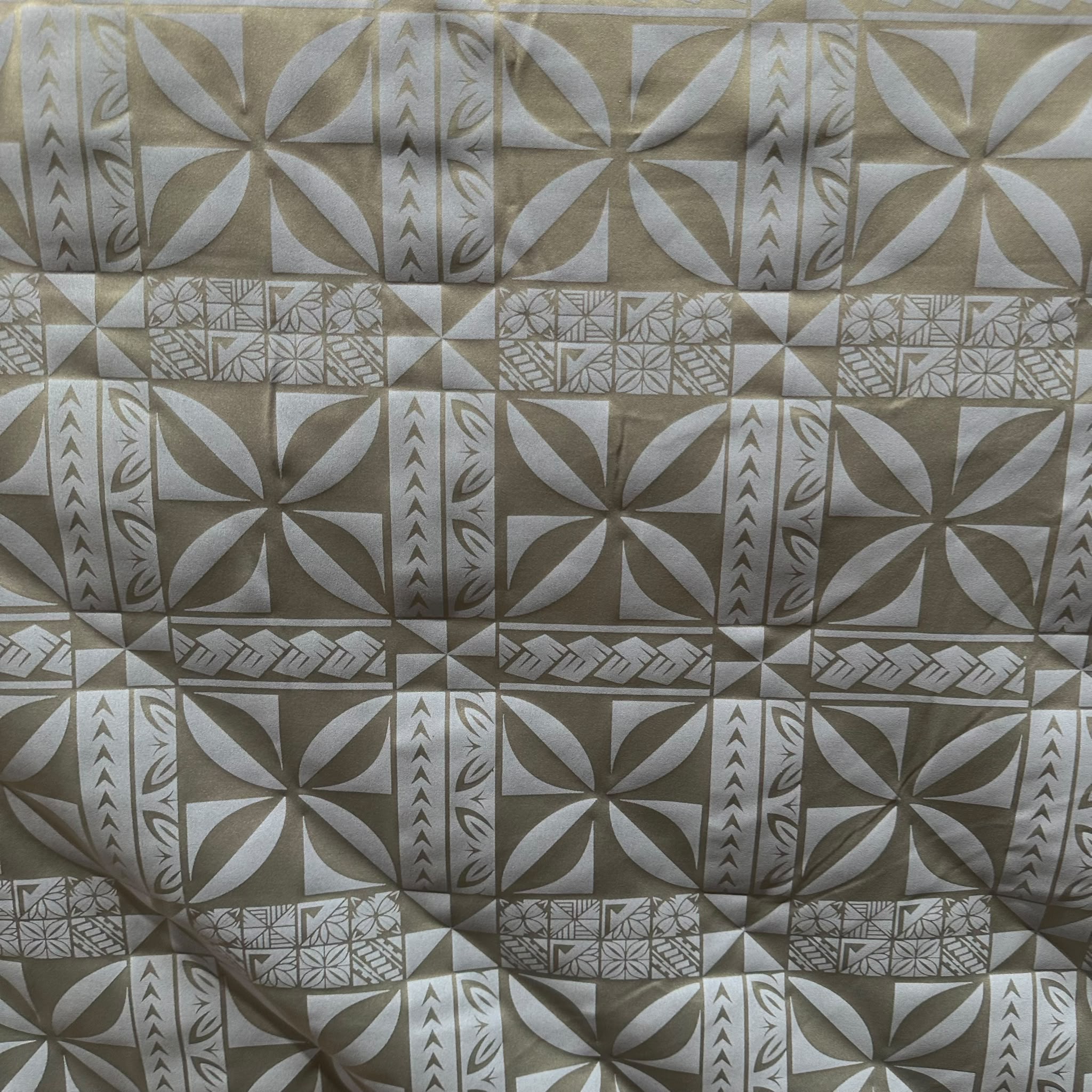 Poly Printed 2 Tone Lacquer Fabric – Premium Polyester Fabric