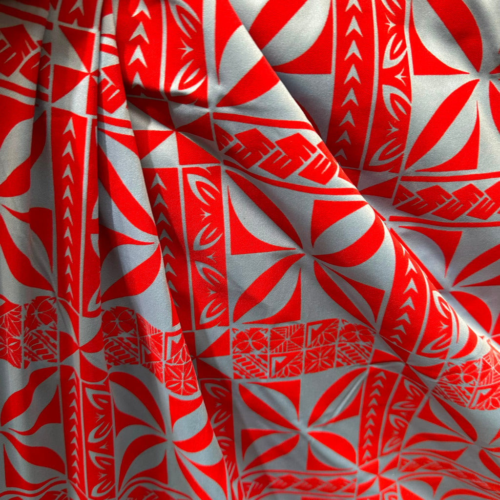 Poly Printed 2 Tone Lacquer Fabric – Premium Polyester Fabric