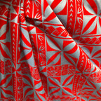 Poly Printed 2 Tone Lacquer Fabric – Premium Polyester Fabric