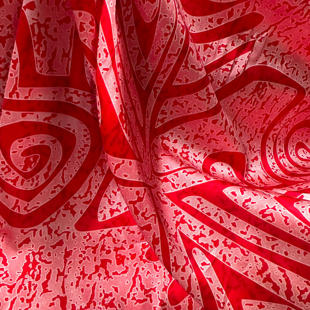 Poly Satin Maza Printed Fabric – Premium Polyester Satin