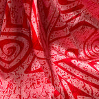 Poly Satin Maza Printed Fabric – Premium Polyester Satin