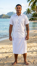 100% POLY SATIN PRINTED MENS S/S SHIRT