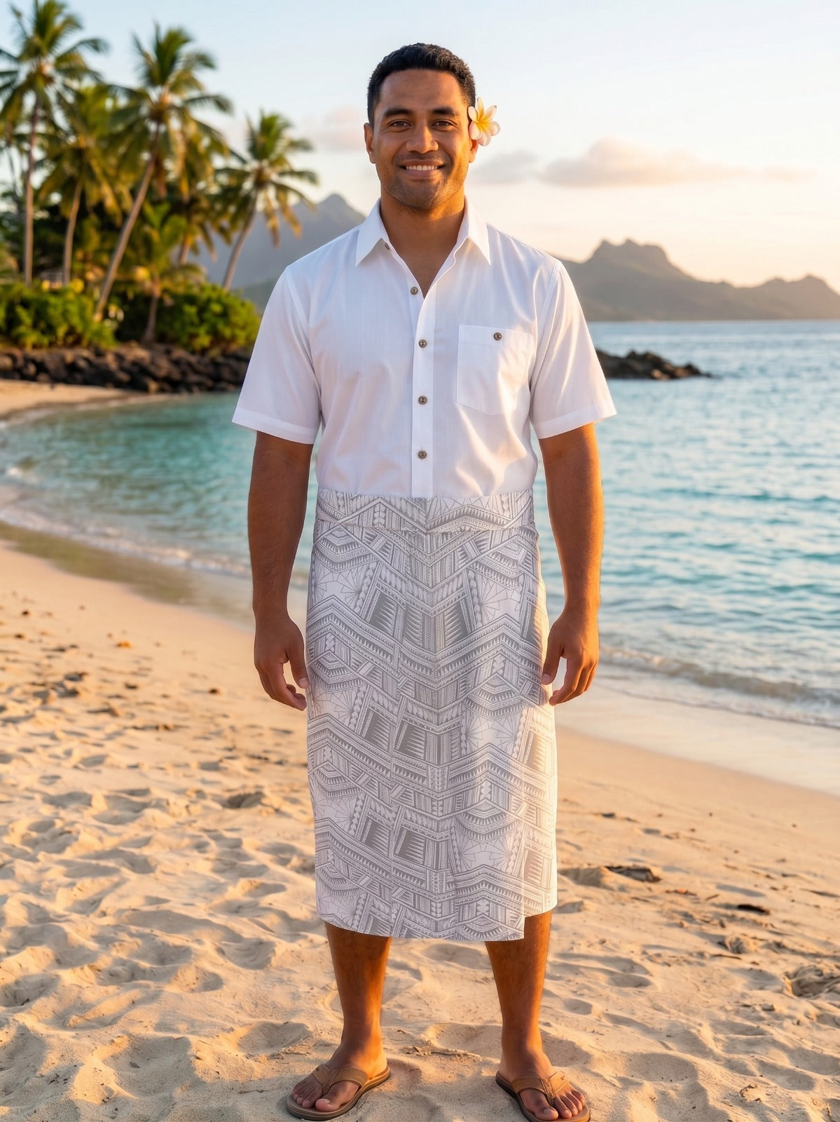 100% Poly Printed Mens 32 Sulu without Cargo Pocket
