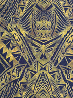 Nylon Stretch Printed Bengaline Fabric 58" (M381D1)