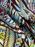 Nylon Stretch Printed Bengaline Fabric 58" (M381D3)