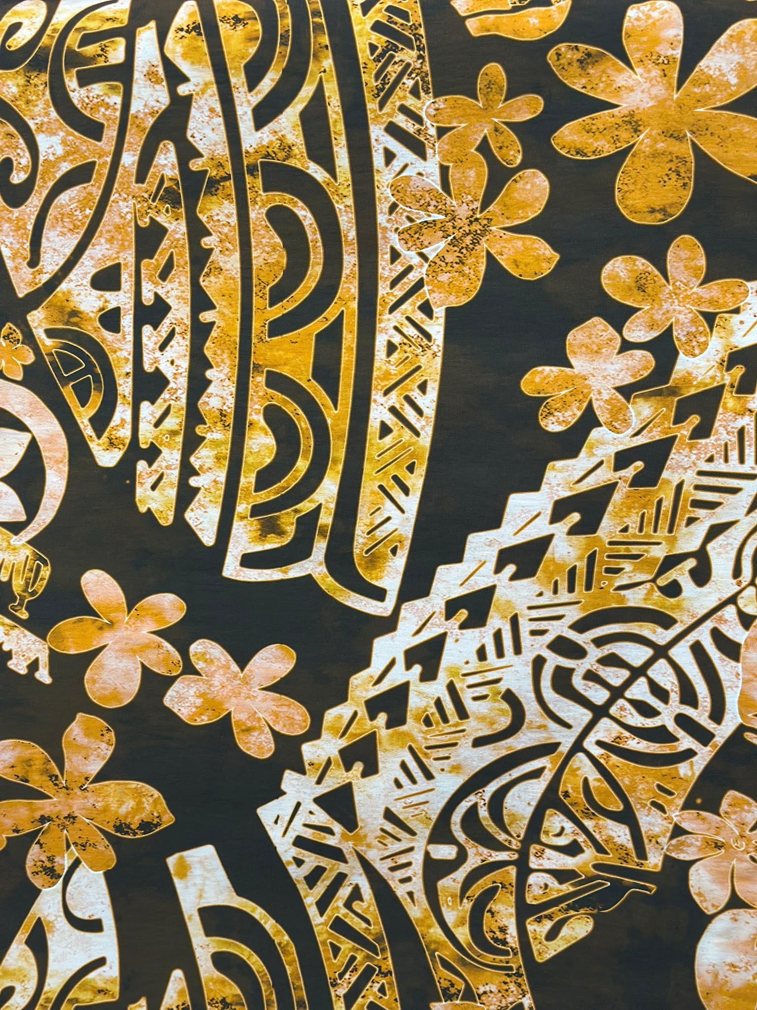 Nylon Stretch Printed Bengaline Fabric 58" (M381D2)