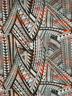 Nylon Stretch Printed Bengaline Fabric 58" (M381D3)