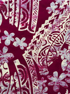 Nylon Stretch Printed Bengaline Fabric 58" (M381D2)