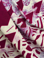 Nylon Stretch Printed Bengaline Fabric 58" (M381D2)