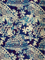 Nylon Stretch Printed Bengaline Fabric 58" (M381D2)