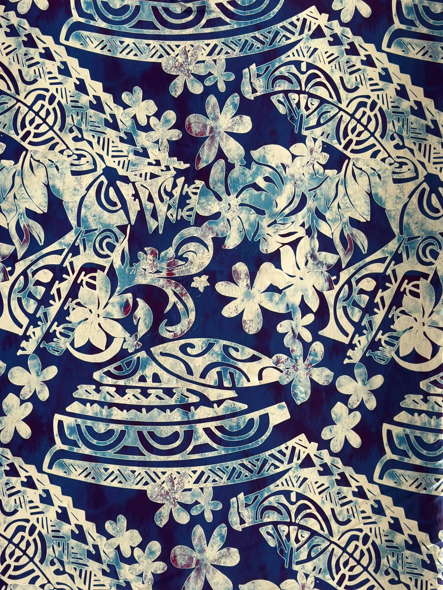 Nylon Stretch Printed Bengaline Fabric 58" (M381D2)