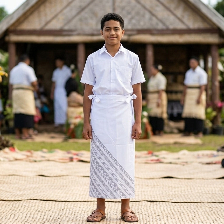 BOYS PRINTED SULU/ TUPENU