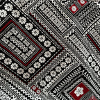 Cotton Printed Dobby Tapa CDF161693