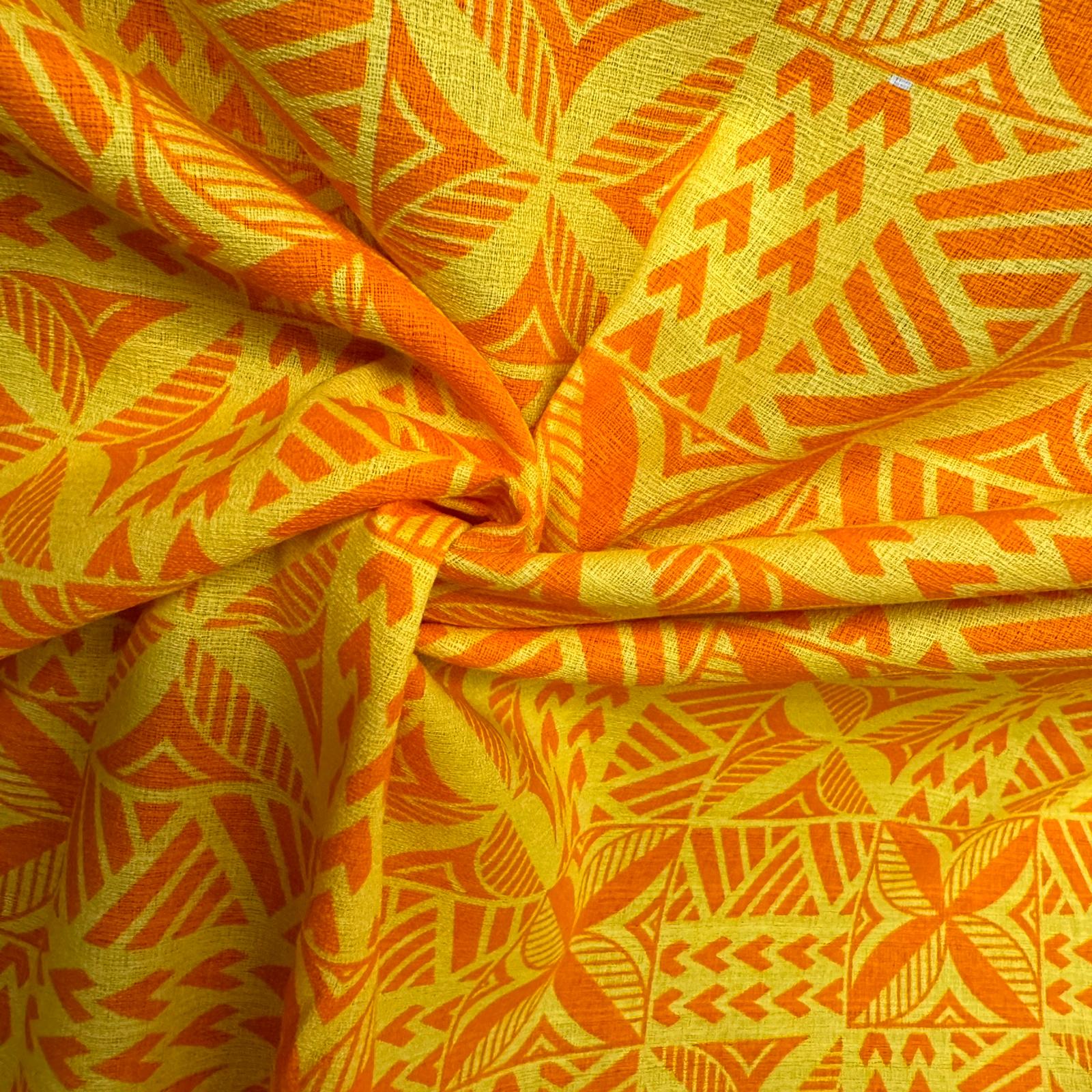 Cotton Printed Dobby Tapa CDF162198