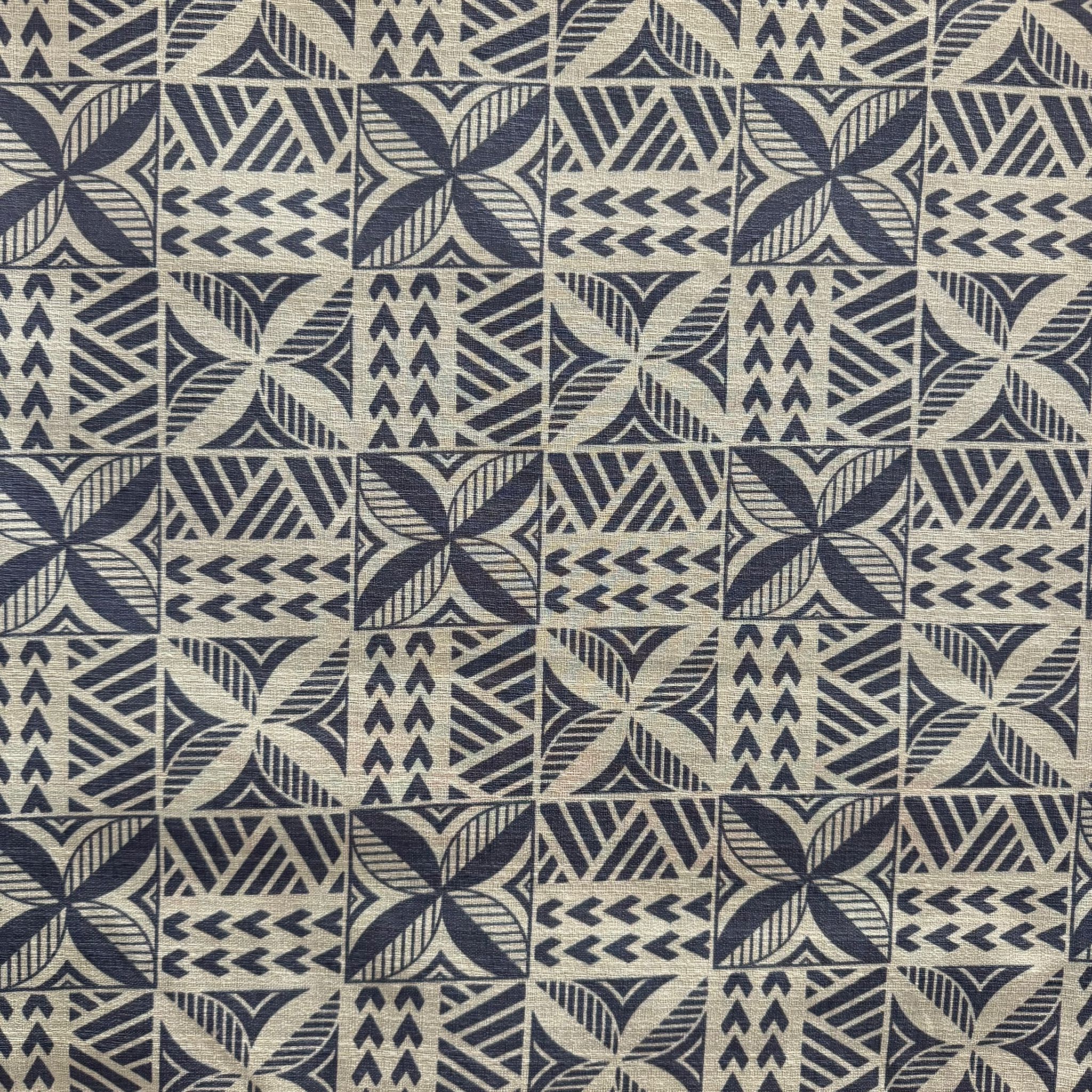 Cotton Printed Dobby Tapa CDF162198
