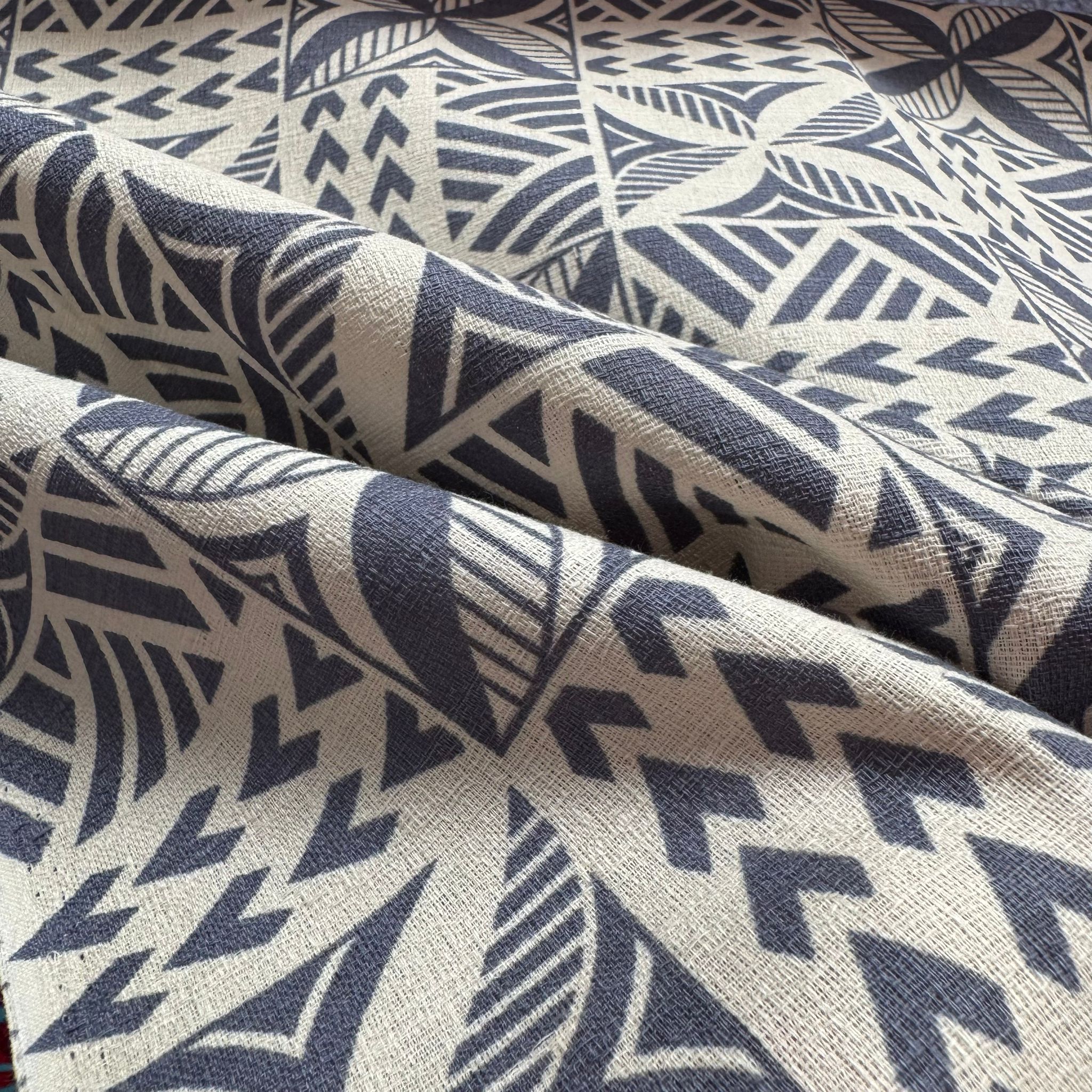 Cotton Printed Dobby Tapa CDF162198