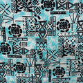 Cotton Printed Dobby Tapa  (CDF161705)