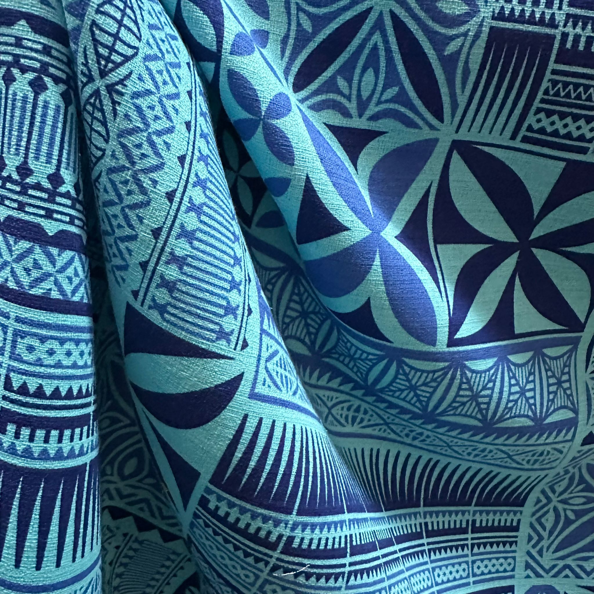 Cotton Printed Dobby Tapa (CDF161697)