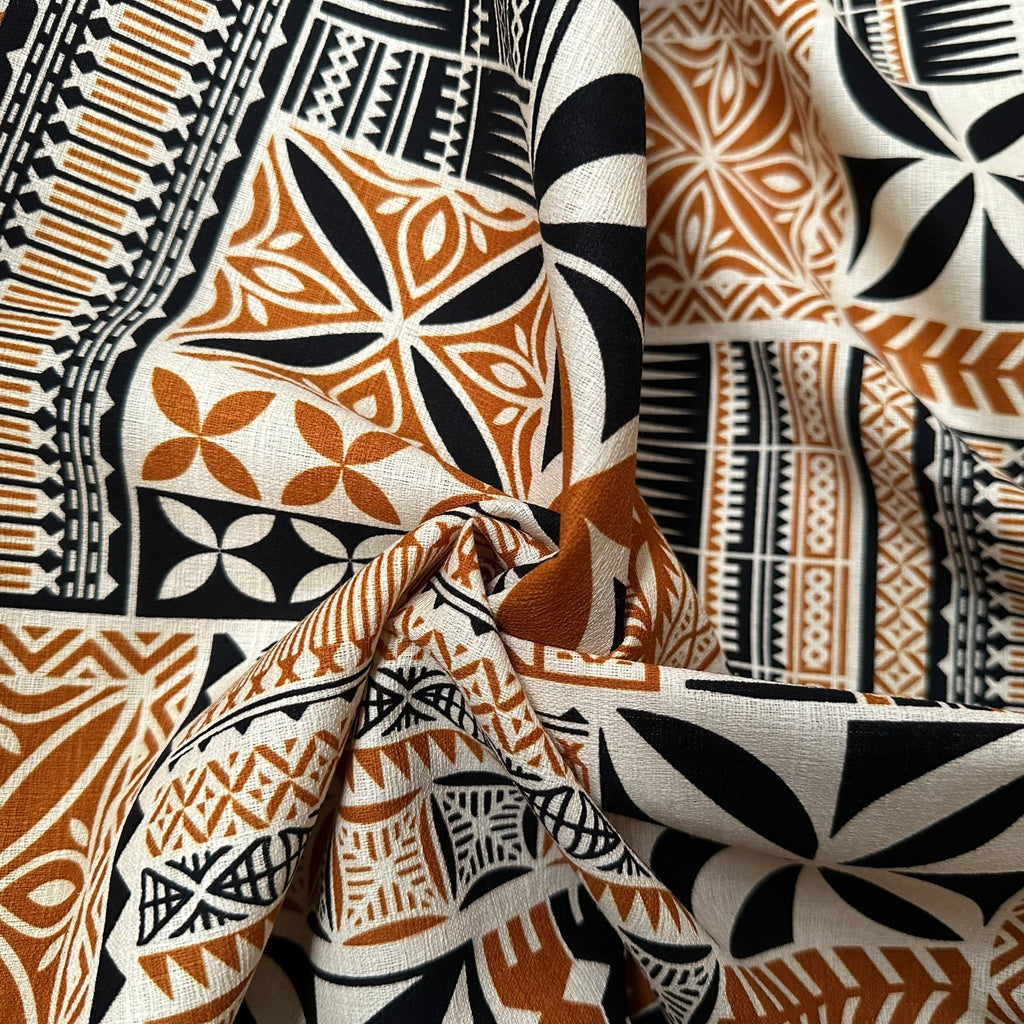 Cotton Printed Dobby Tapa (CDF161697)
