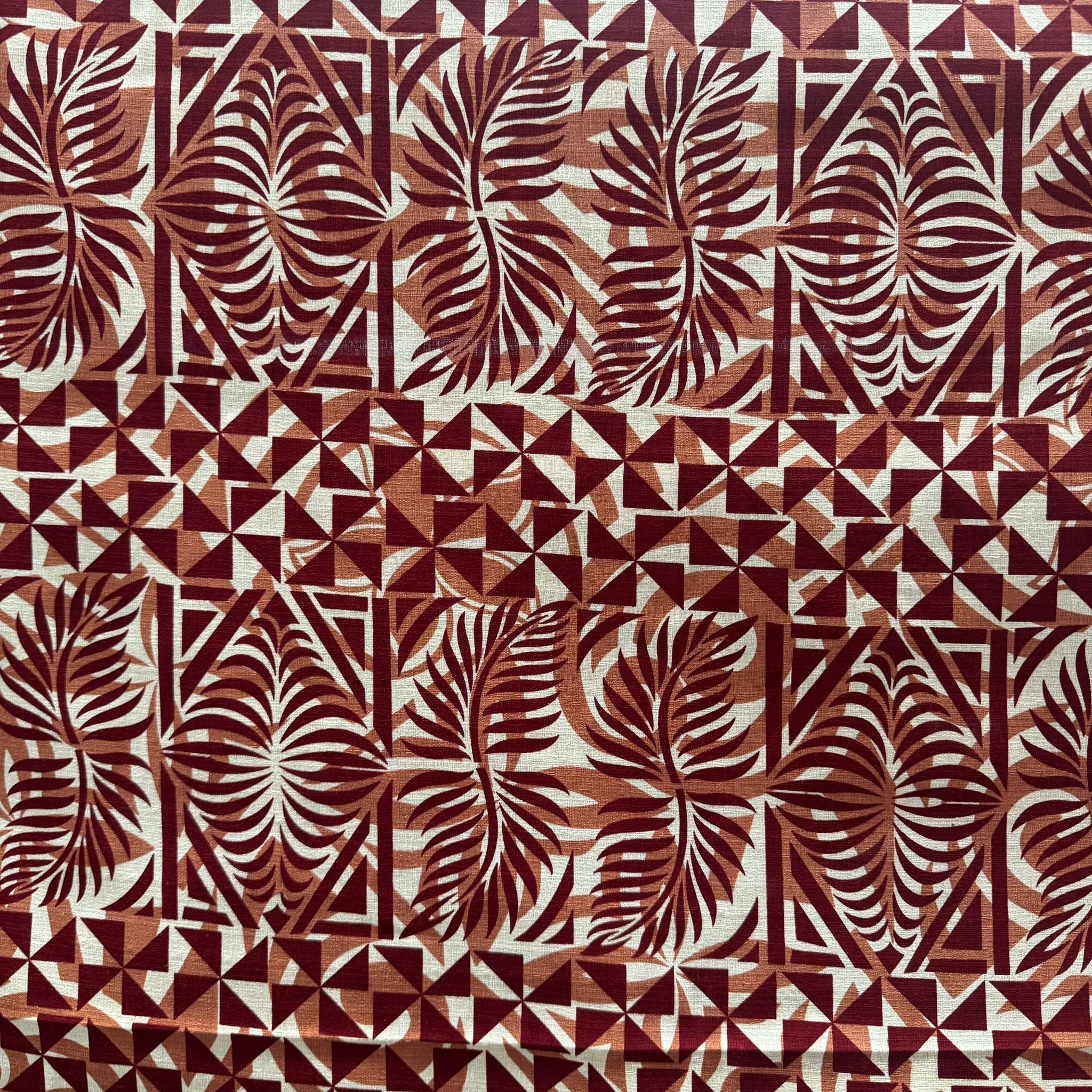 Cotton Printed Dobby Tapa CDF161700