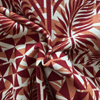 Cotton Printed Dobby Tapa CDF161700