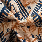 Cotton Printed Dobby Tapa CDF161699