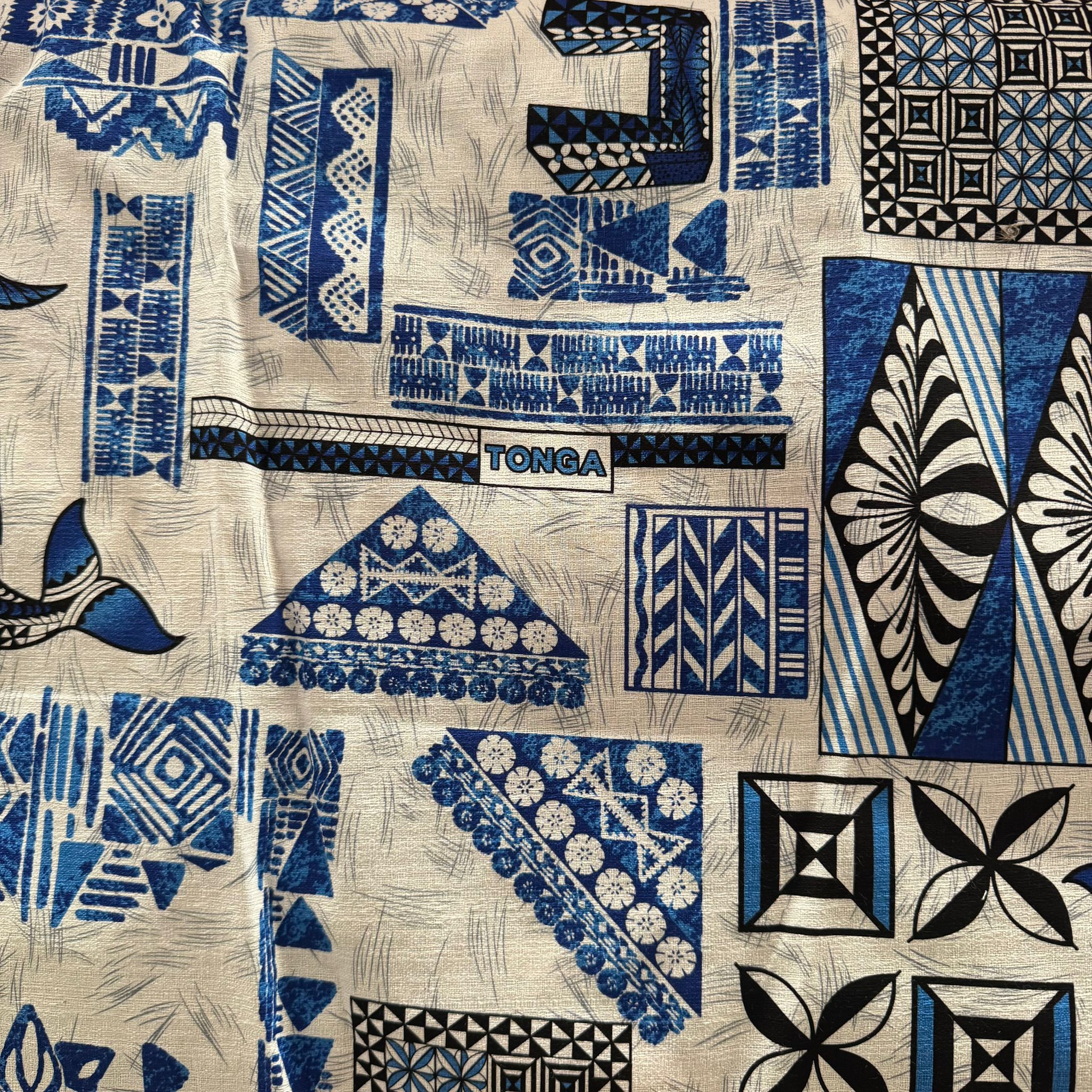 Cotton Printed Dobby Tapa Tonga (CDF161226)