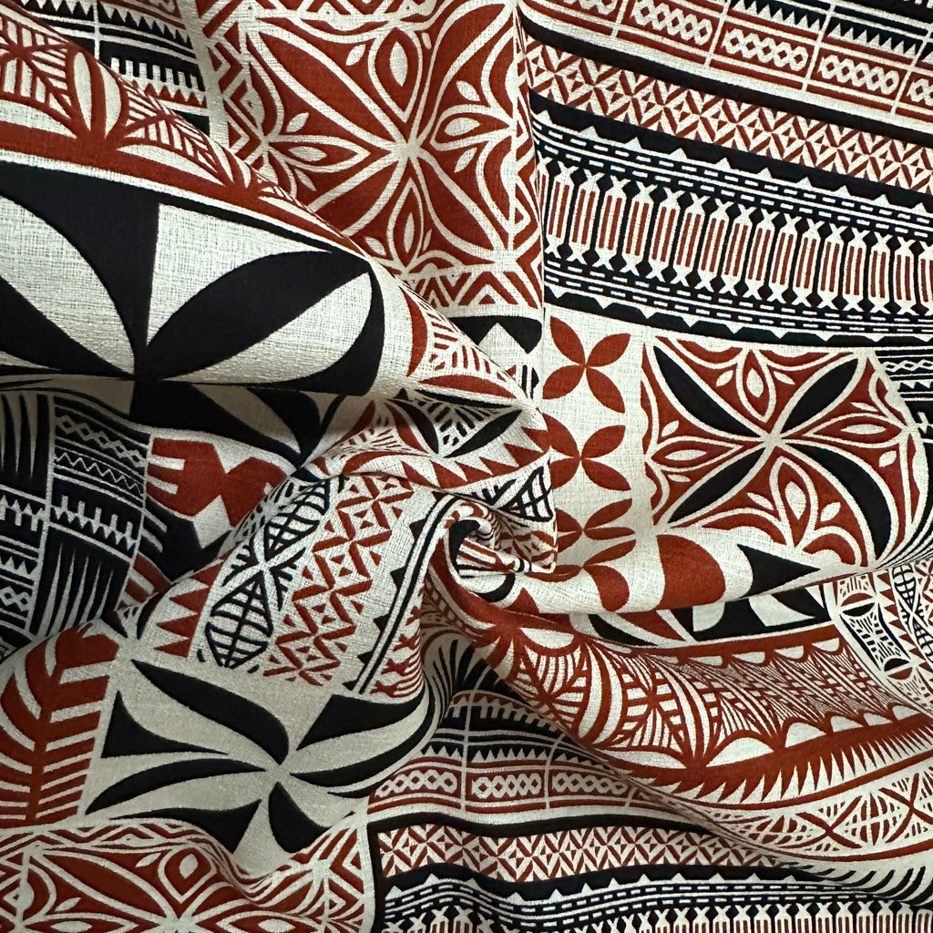 Cotton Printed Dobby Tapa (CDF161697)