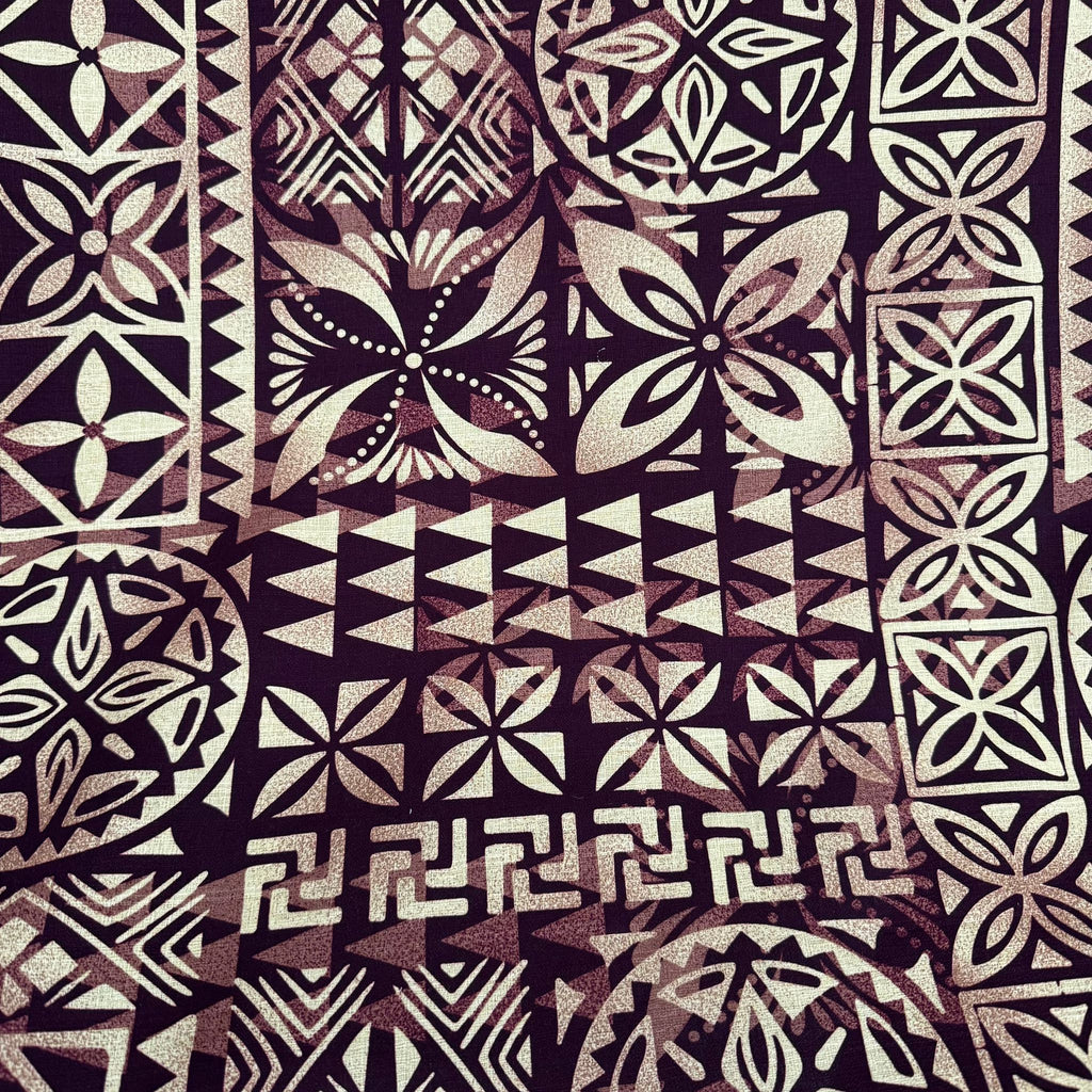 Cotton Printed Dobby Tapa (CDF162203)