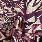 Cotton Printed Dobby Tapa (CDF162203)