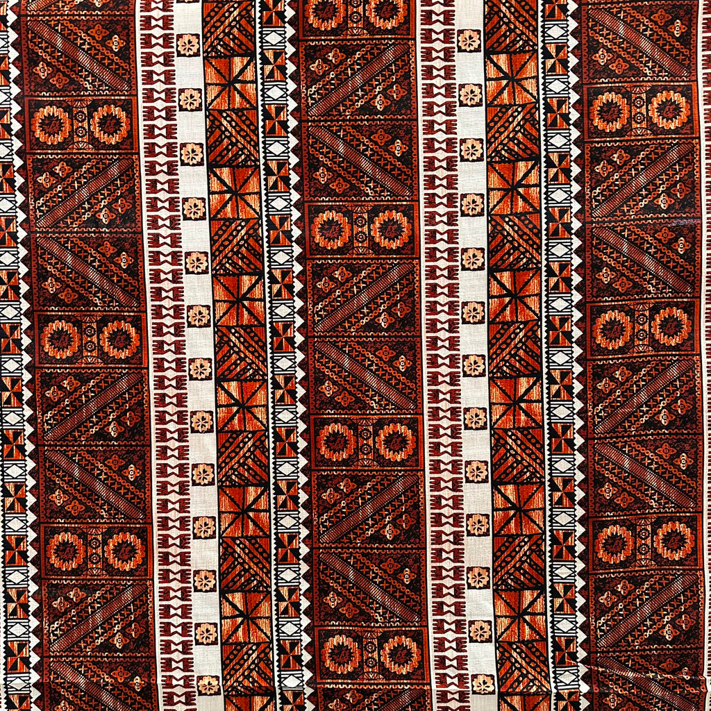 COTTON PRINTED DOBBY TAPA