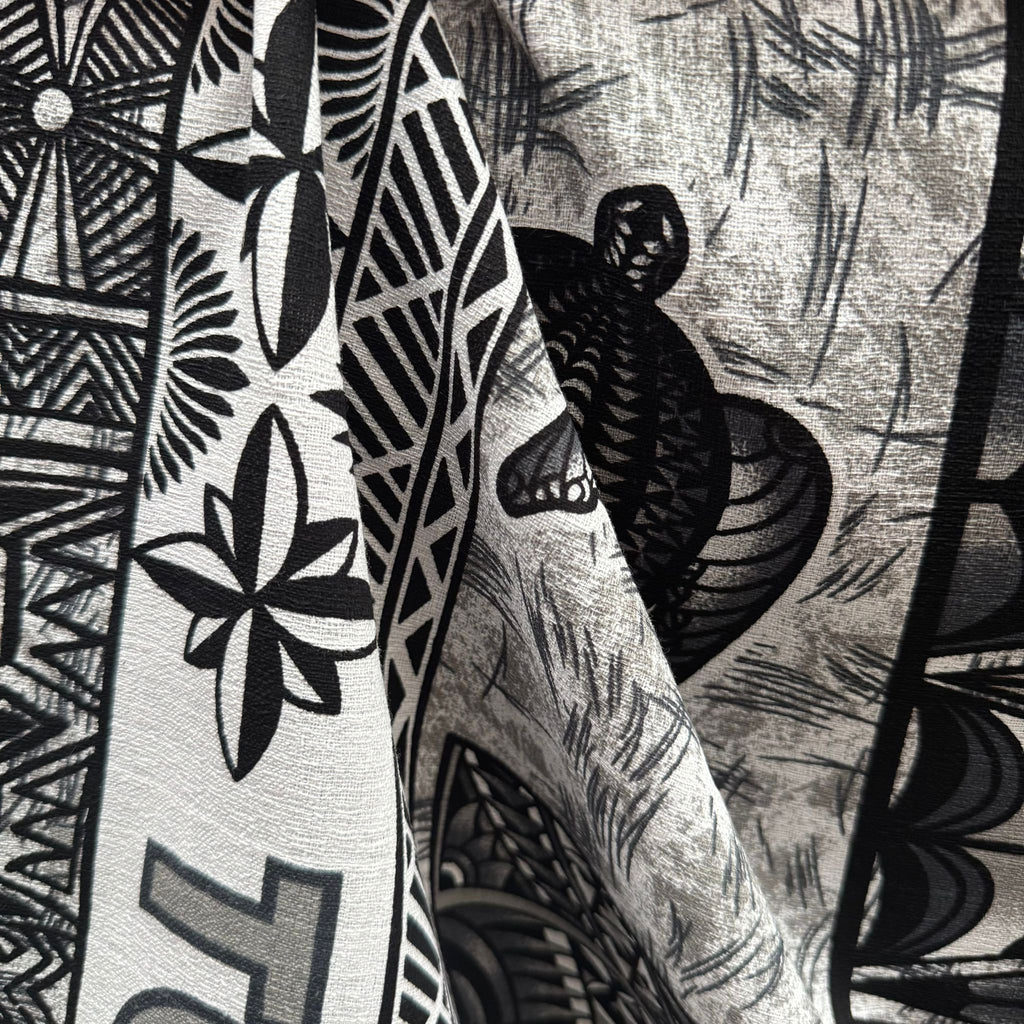 Cotton Printed Dobby Tapa Tonga (CDF161225)