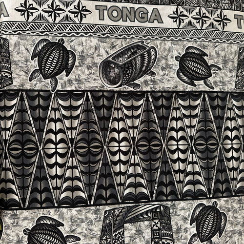 Cotton Printed Dobby Tapa Tonga (CDF161225)