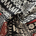 Cotton Printed Dobby Tapa CDF161693