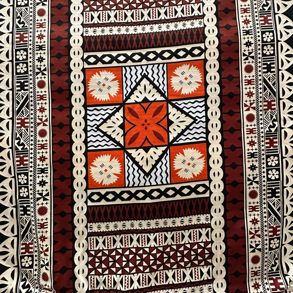 Cotton Printed Dobby Tapa ( CDF161695)
