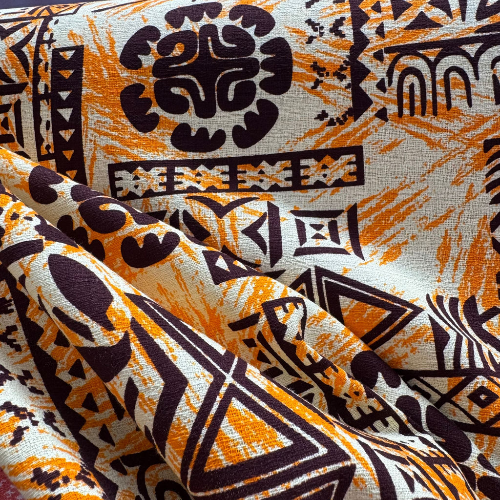 Cotton Printed Dobby Tapa  (CDF161705)