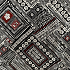 Cotton Printed Dobby Tapa CDF161693