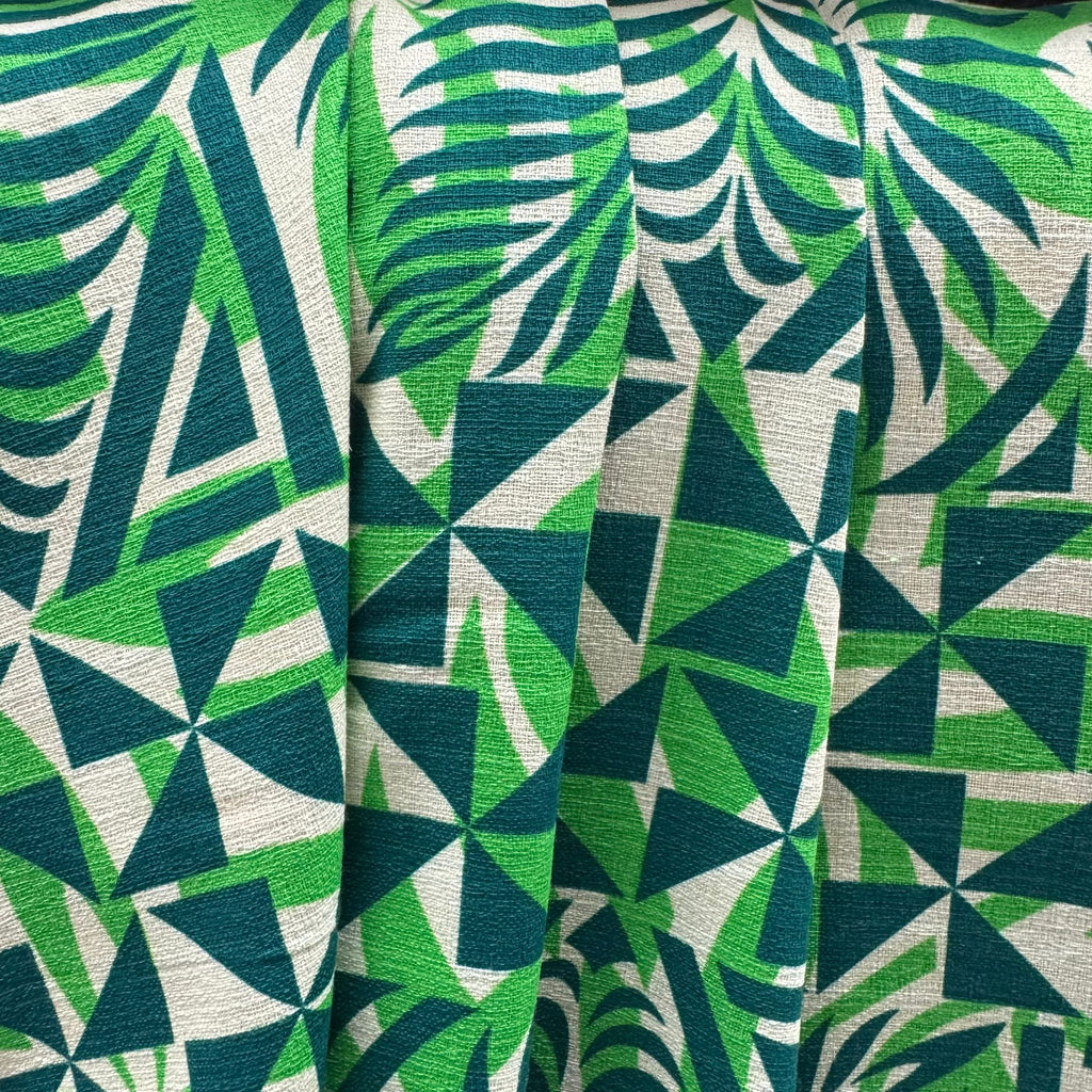Cotton Printed Dobby Tapa CDF161700