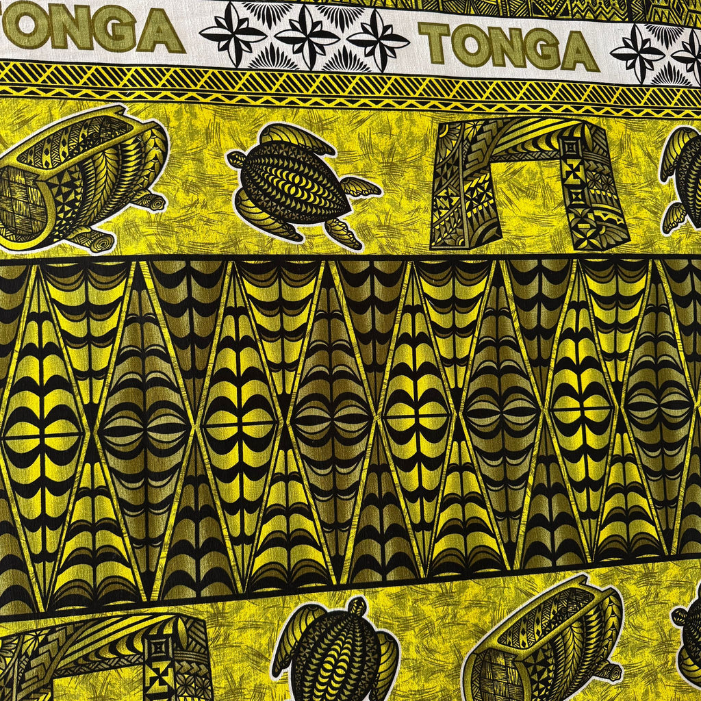 Cotton Printed Dobby Tapa Tonga (CDF161225)