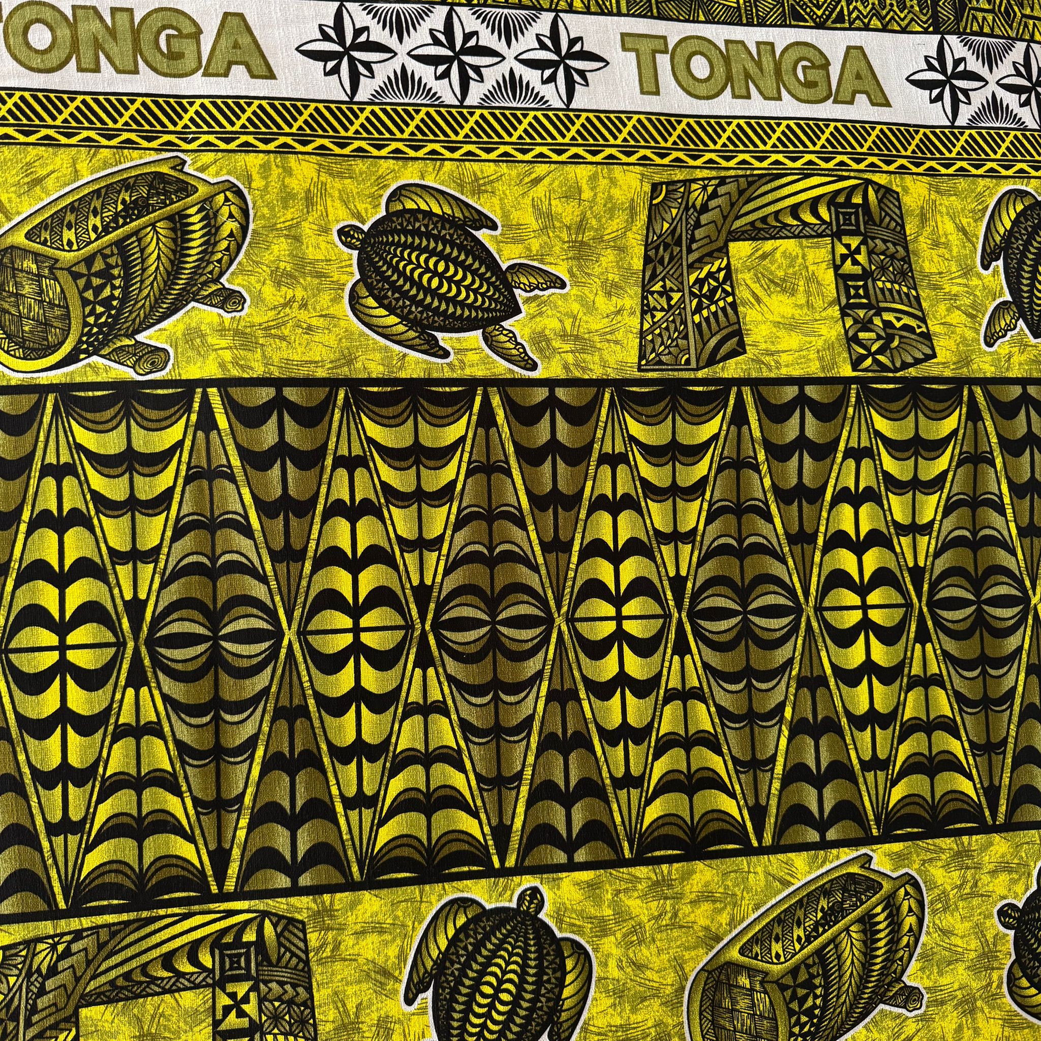 Cotton Printed Dobby Tapa Tonga (CDF161225)