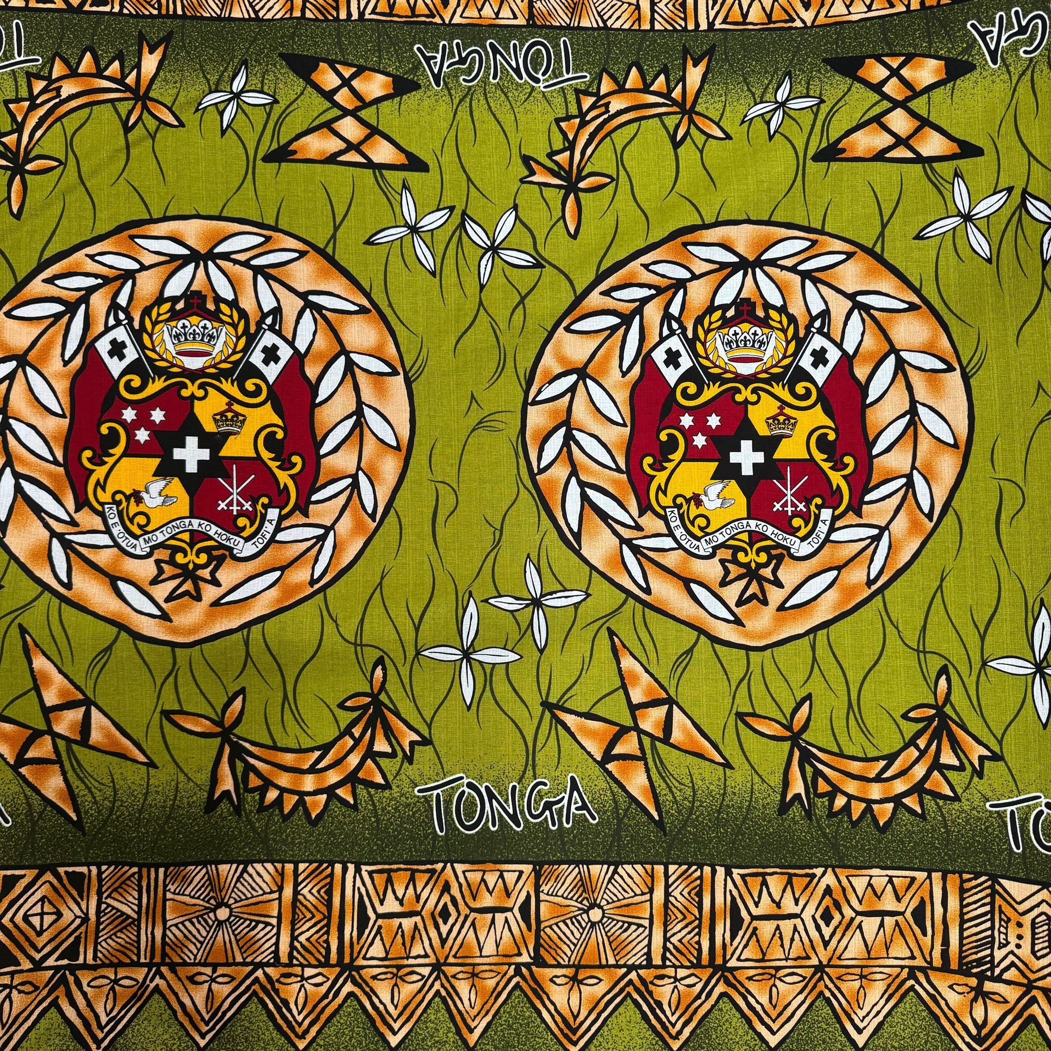 Cotton Printed Dobby Tapa Tonga (CDF161227)