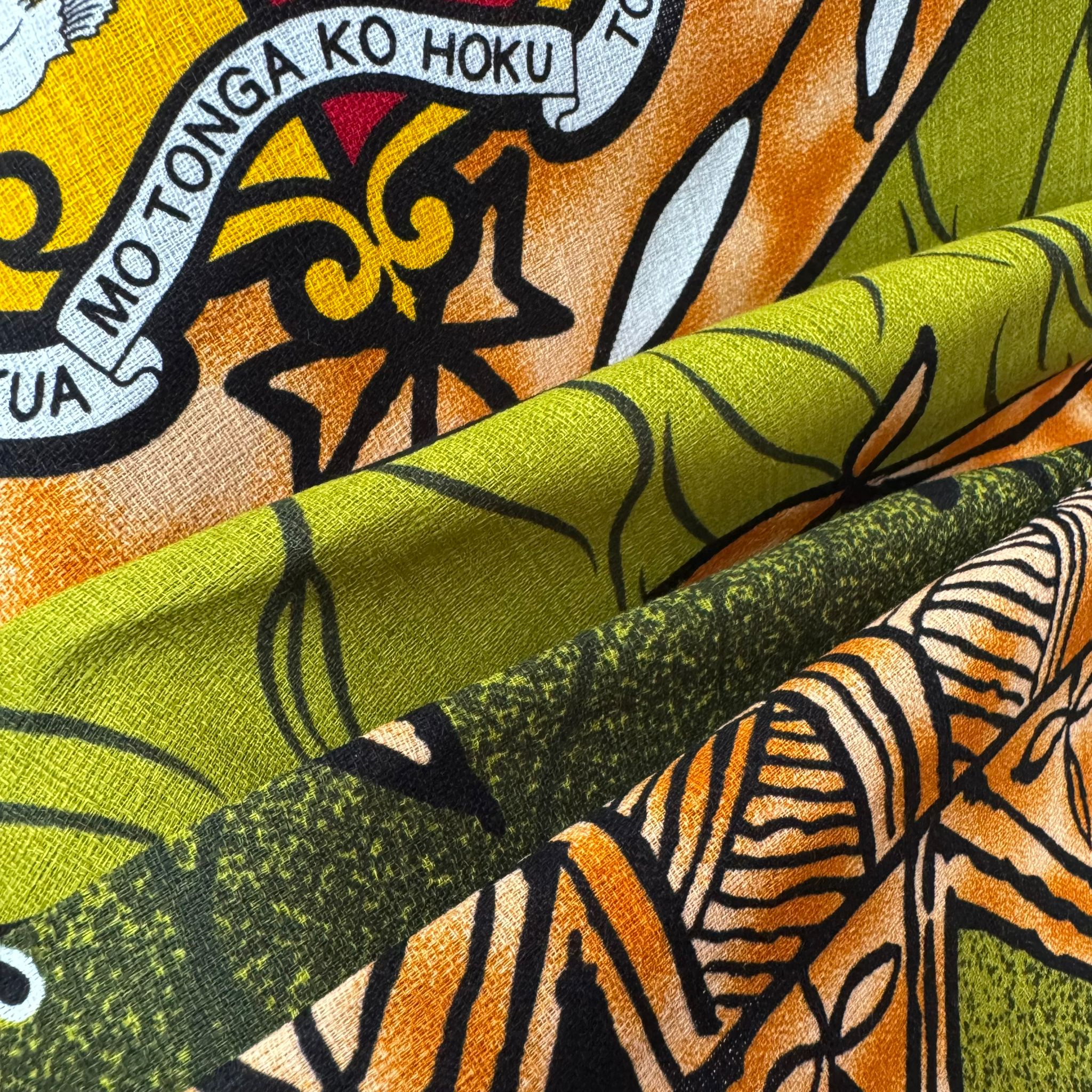 Cotton Printed Dobby Tapa Tonga (CDF161227)