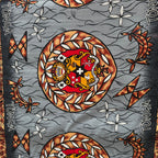 Cotton Printed Dobby Tapa Tonga (CDF161227)