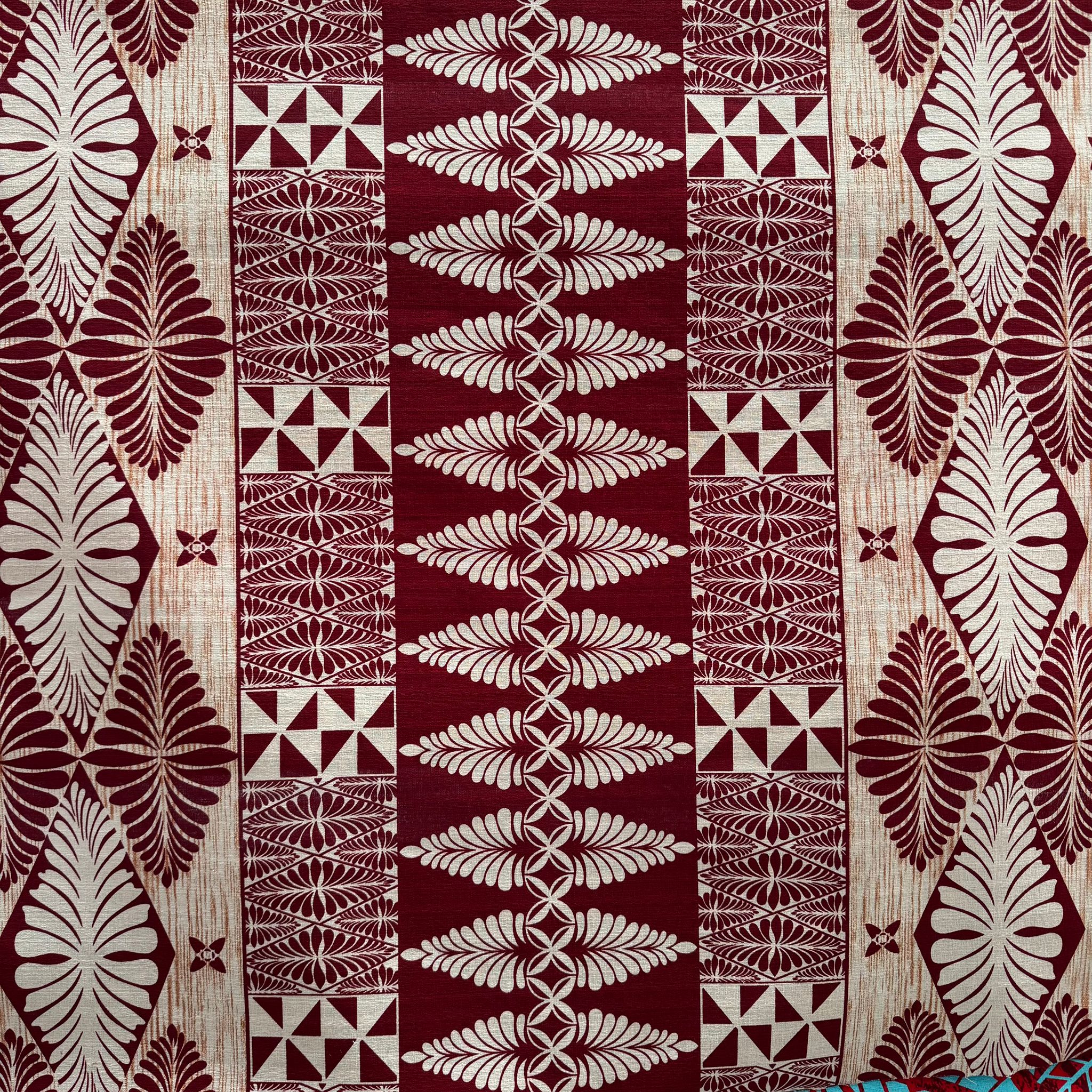 Cotton Printed Dobby Tapa (CDF162207)