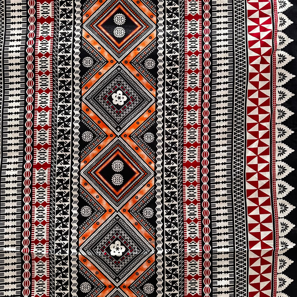 COTTON PRINTED DOBBY TAPA