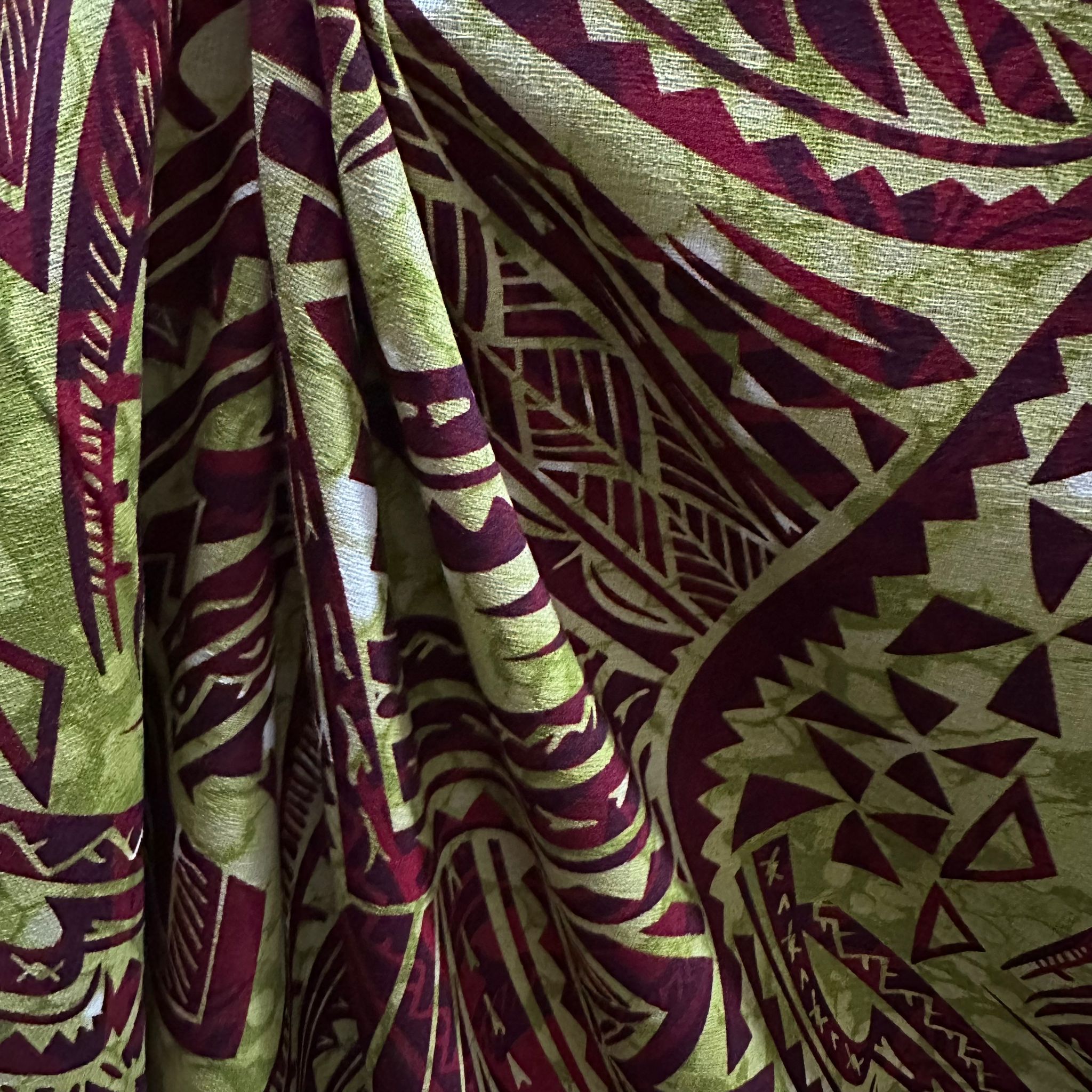Cotton Printed Dobby Tapa CDF161698