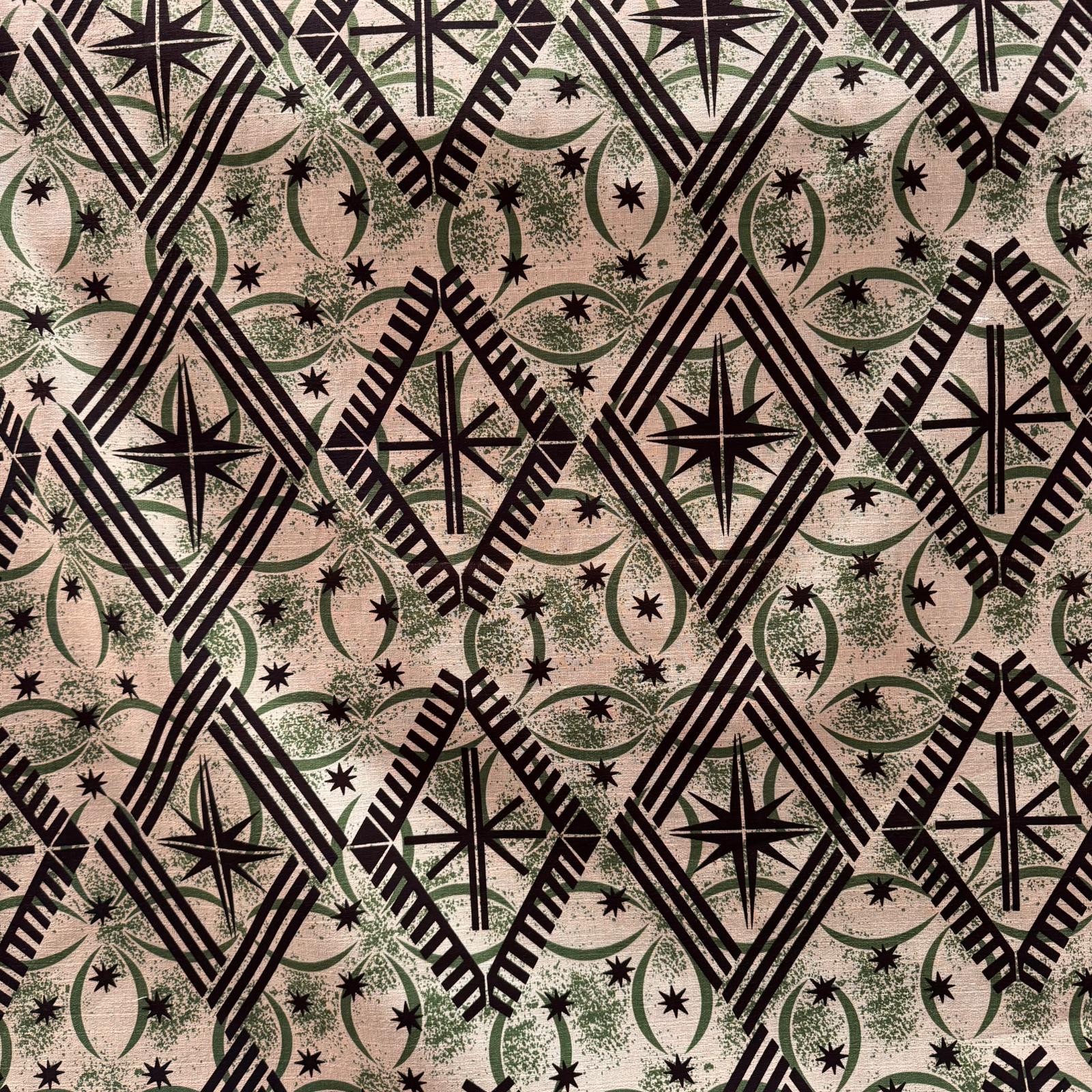 Cotton Printed Dobby Tapa CDF161699