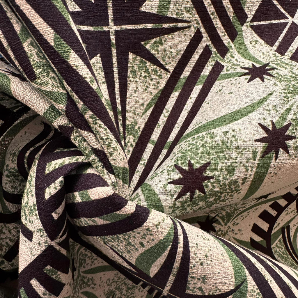 Cotton Printed Dobby Tapa CDF161699